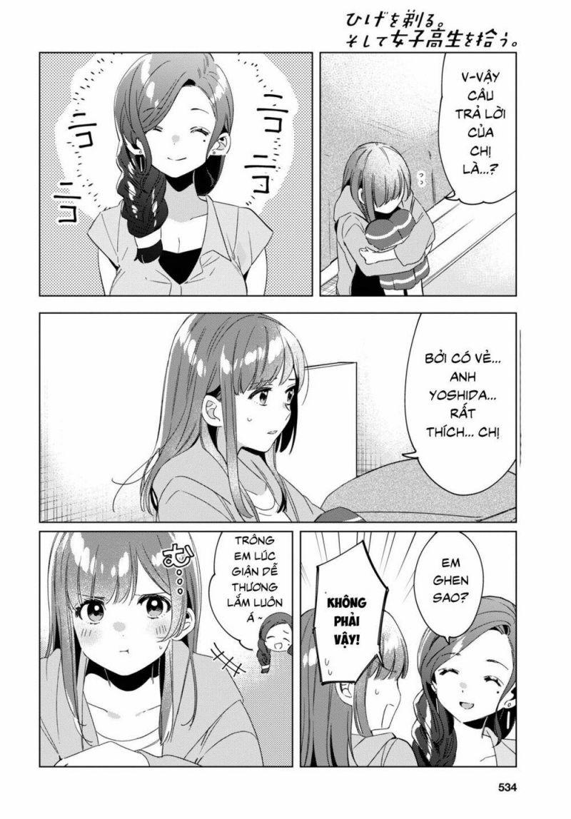 hige wo soru. soshite joshikosei wo hirou. chapter 16 30