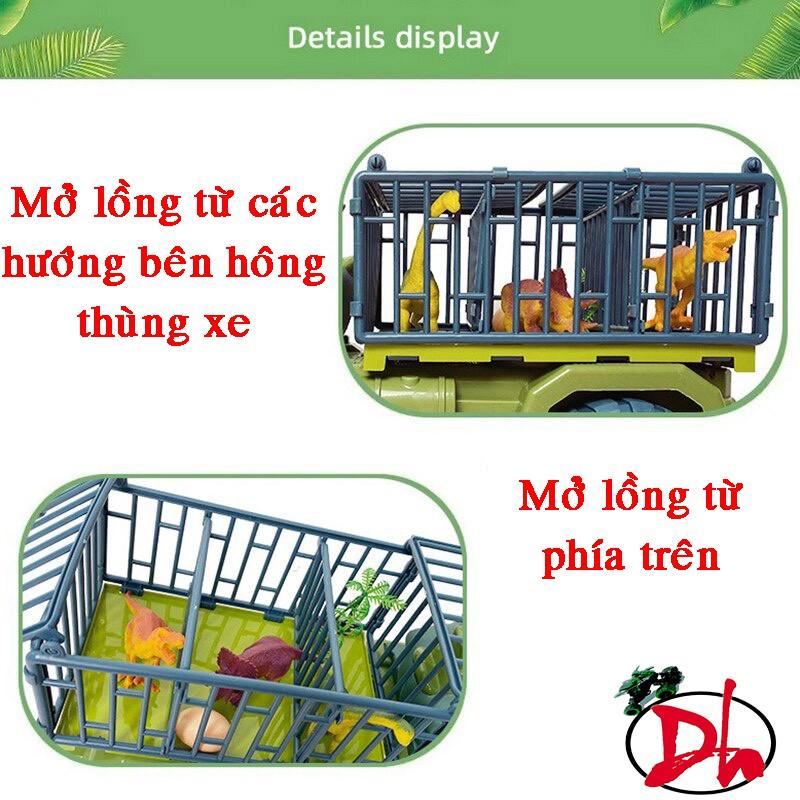 Đồ Chơi Xe Vận Chuyển Khủng Long Ô Tô Cỡ Lớn Cho Bé