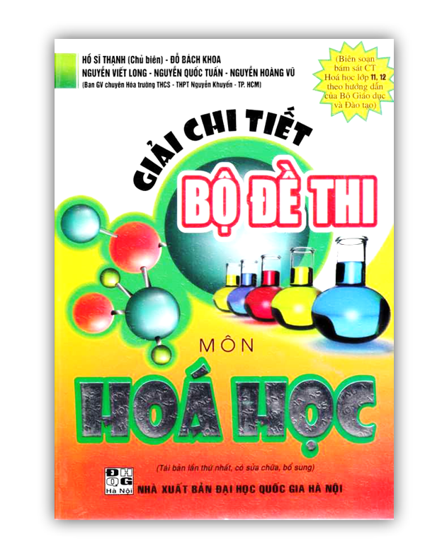 Sách - Giải Chi Tiết Bộ Đề Thi Môn Hóa Học
