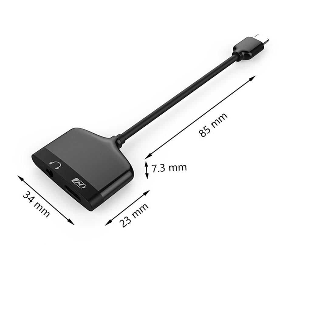 2 in 1 Headphone Audio Adapter Charging Cable for  7 8 X