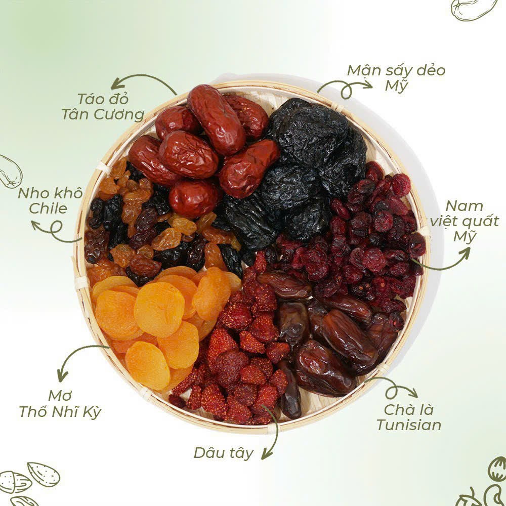 Mix 7 Loại Trái Cây Sấy