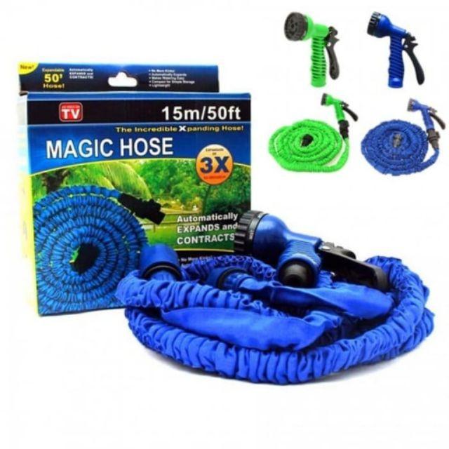 Vòi xịt nước giãn nở thông minh 15m Magic Hose