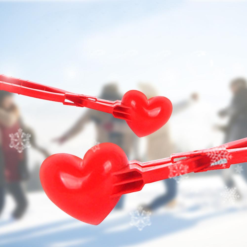 Heart Shape Kids Children Outdoor Snowball Sand Toys