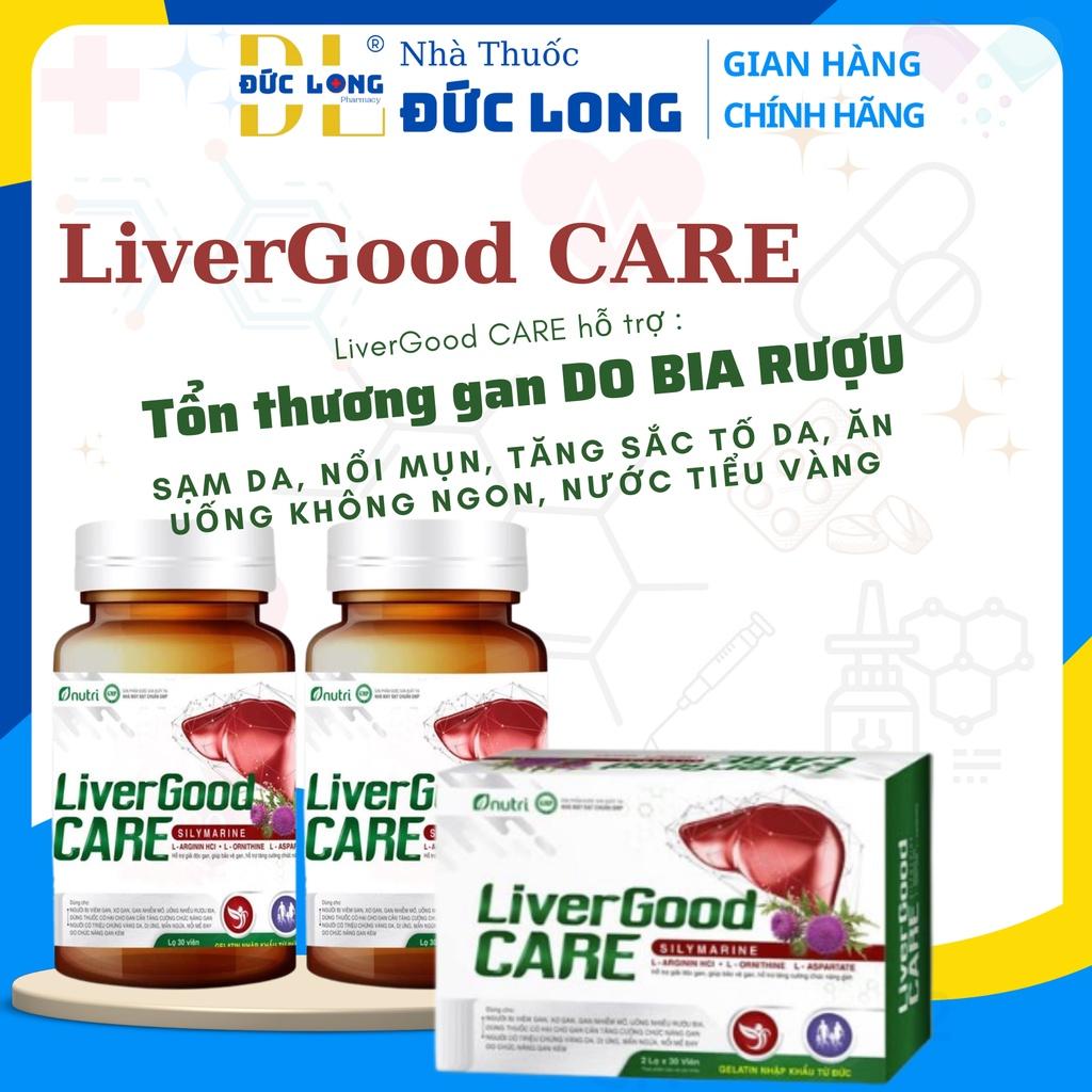 LiverGood - Thanh nhiệt tiêu độc - Quy cách 2 lọ x 30 Viên