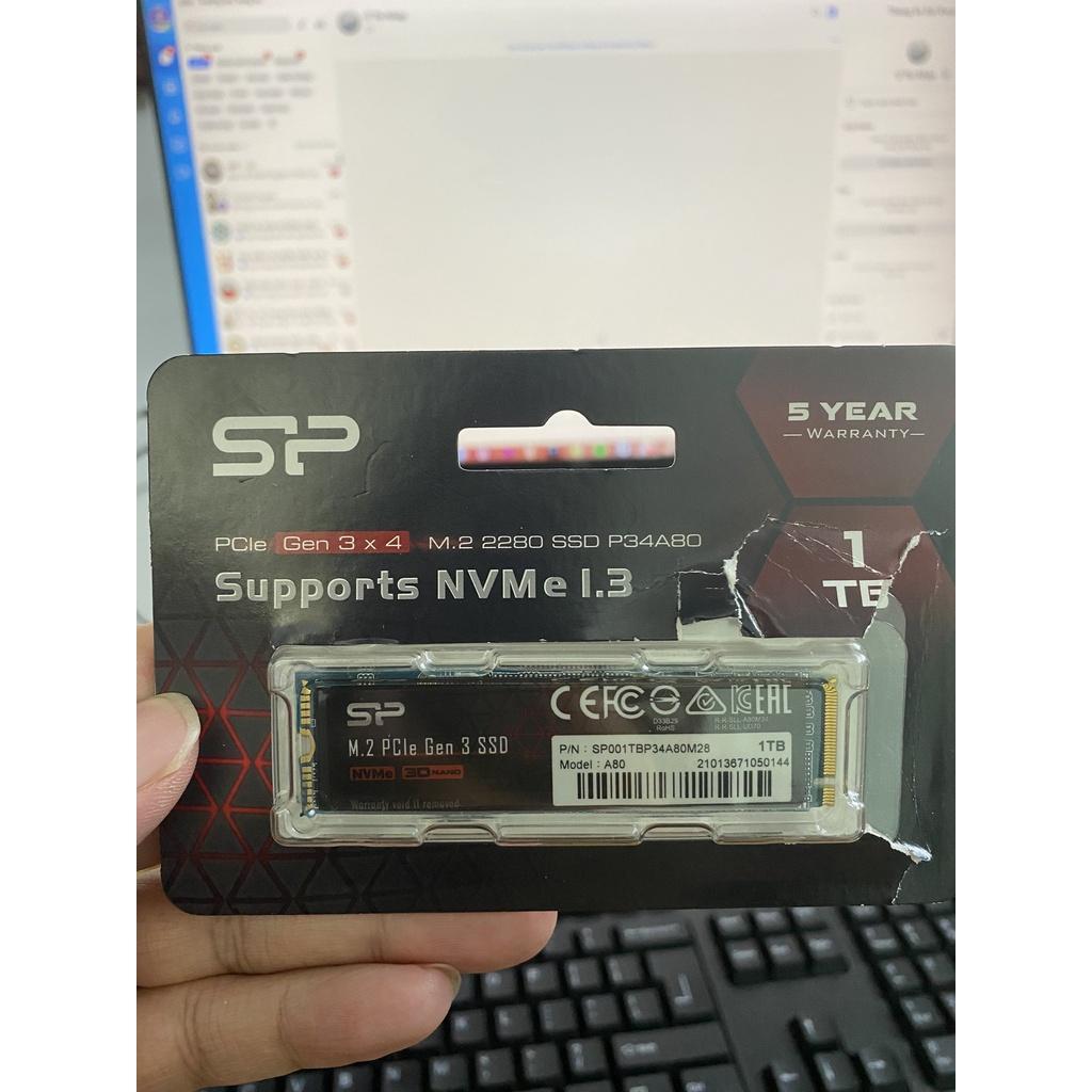 Ổ Cứng SSD NVME Silicon Power P34A80 1TB