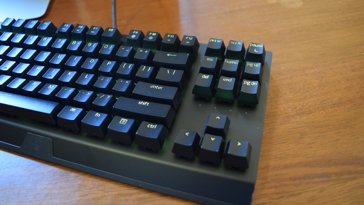 Bàn phím cơ Razer Blackwidow V3 Tenkeyless-Mechanical-US Layout-Yellow Switch - Hàng chính hãng