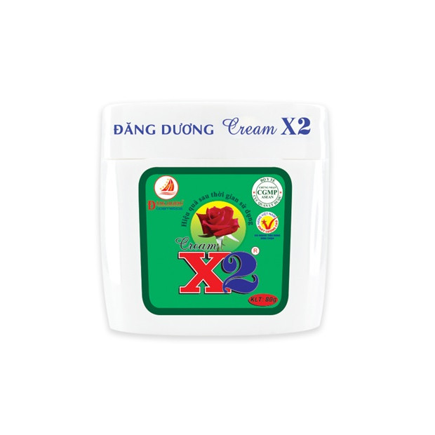 CREAM X2 - KEM DƯỠNG TRẮNG DA TOÀN THÂN - 80g