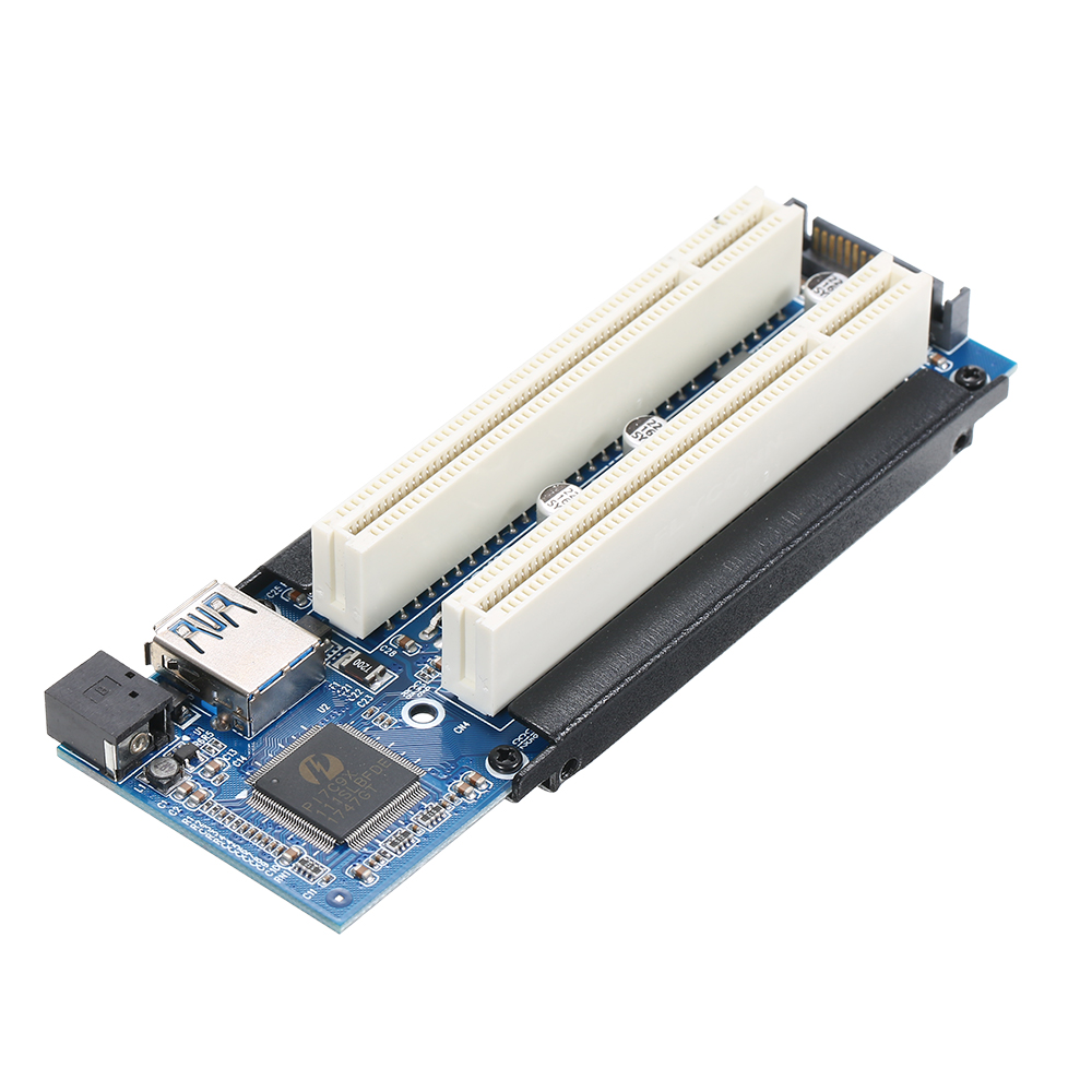 Mini PCI-E sang PCI Card adapter mPCI-E to PCI Riser Adapter with SATA Power Cable Expansion Card with external Capture