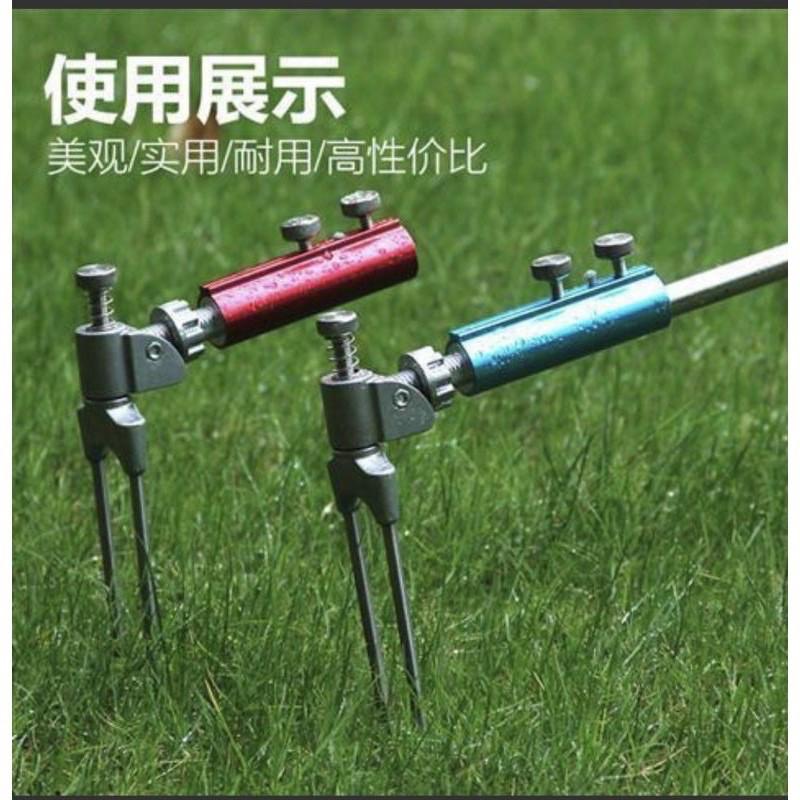 Chân cắm đất inox gác cần câu cá dài 25cm