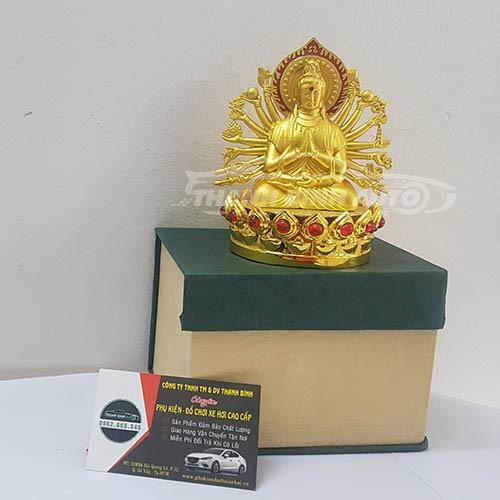 Tượng Phật Thế Âm Bồ Tát - Phật Tổ Như Lai Trang Trí Xe Hơi Mang Lại Bình An, May Mắn