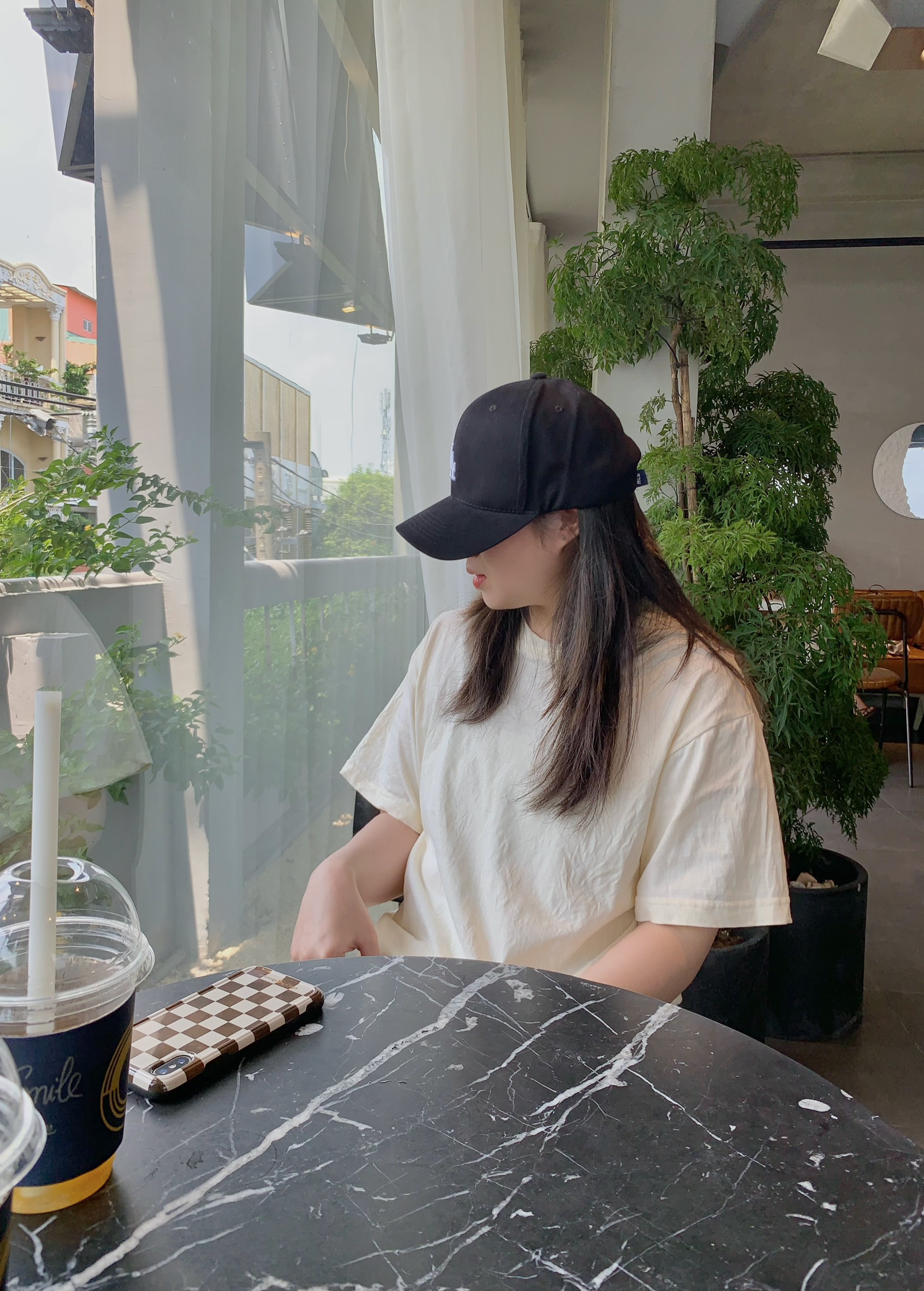 Mũ lưỡi trai trơn chất liệu vải kaki giữ form - nón kết phong cách Hàn Quốc