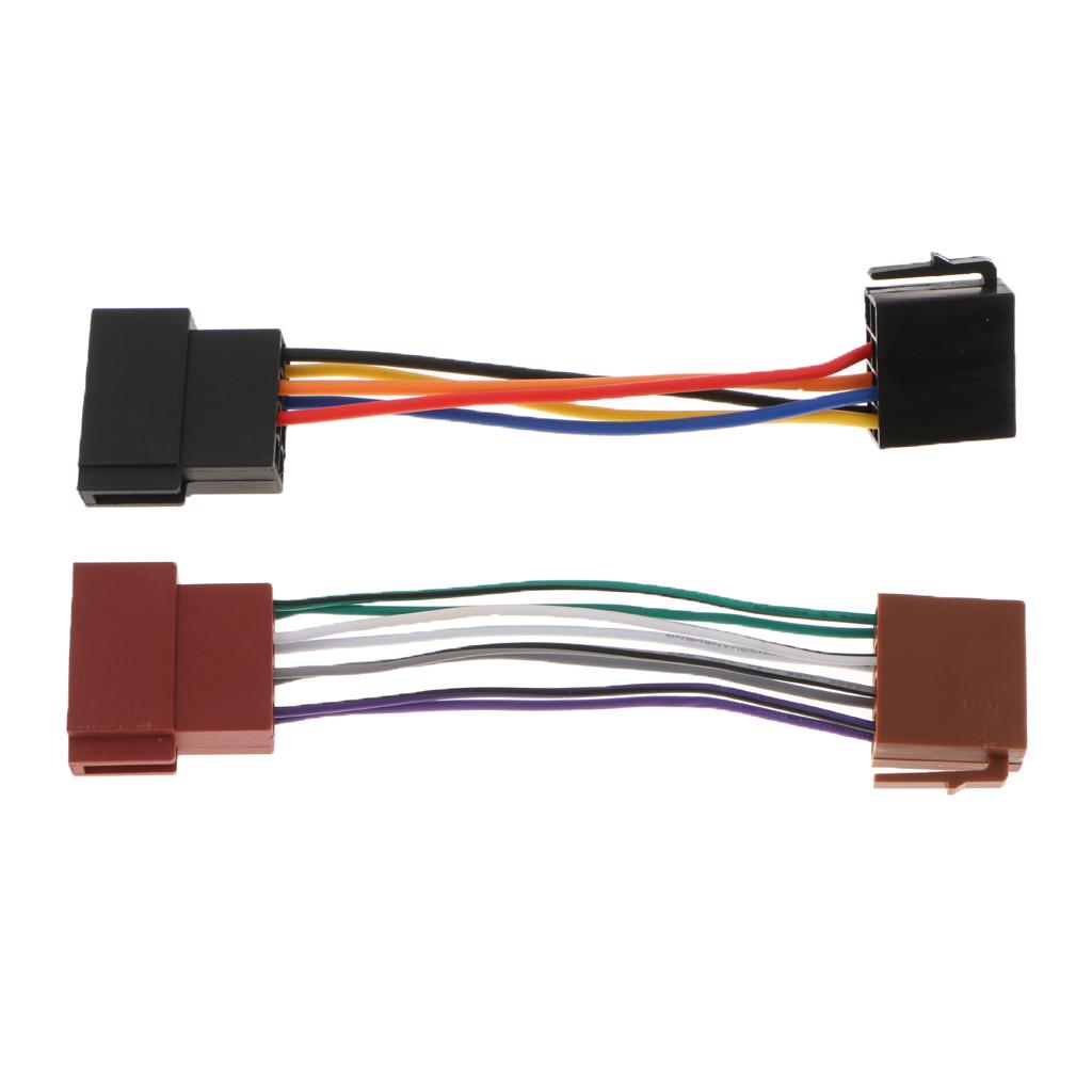 Car Radio Stereo Cable Wire Harness CD Plug for JVC 16 pin ISO Radio