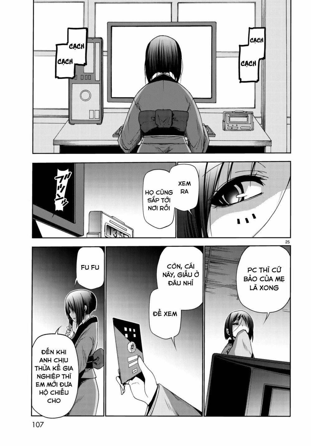 cô gái thích lặn - grand blue chapter 47 25