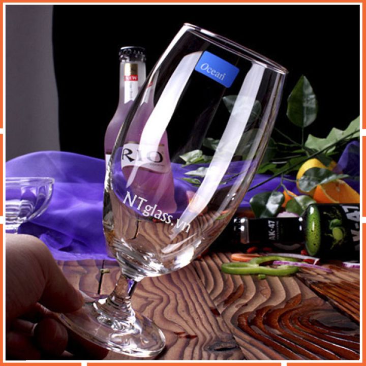 Ly uống bia có chân 420ml-1501B15