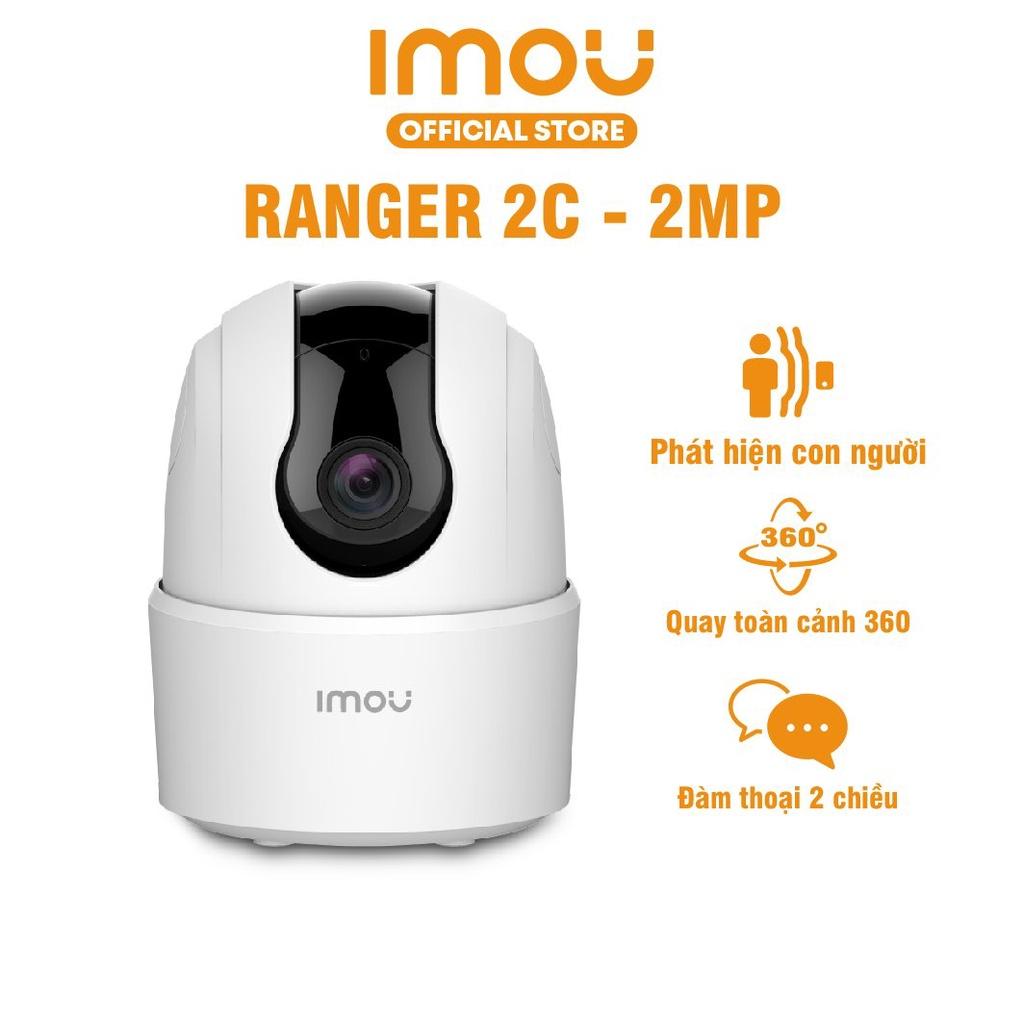 Camera Wifi Imou Ranger 2C (2MP)/ Ranger SE (2MP) I Phát hiện con người I Đàm thoại hai chiều I Xoay 360 I Hàng chính hãng