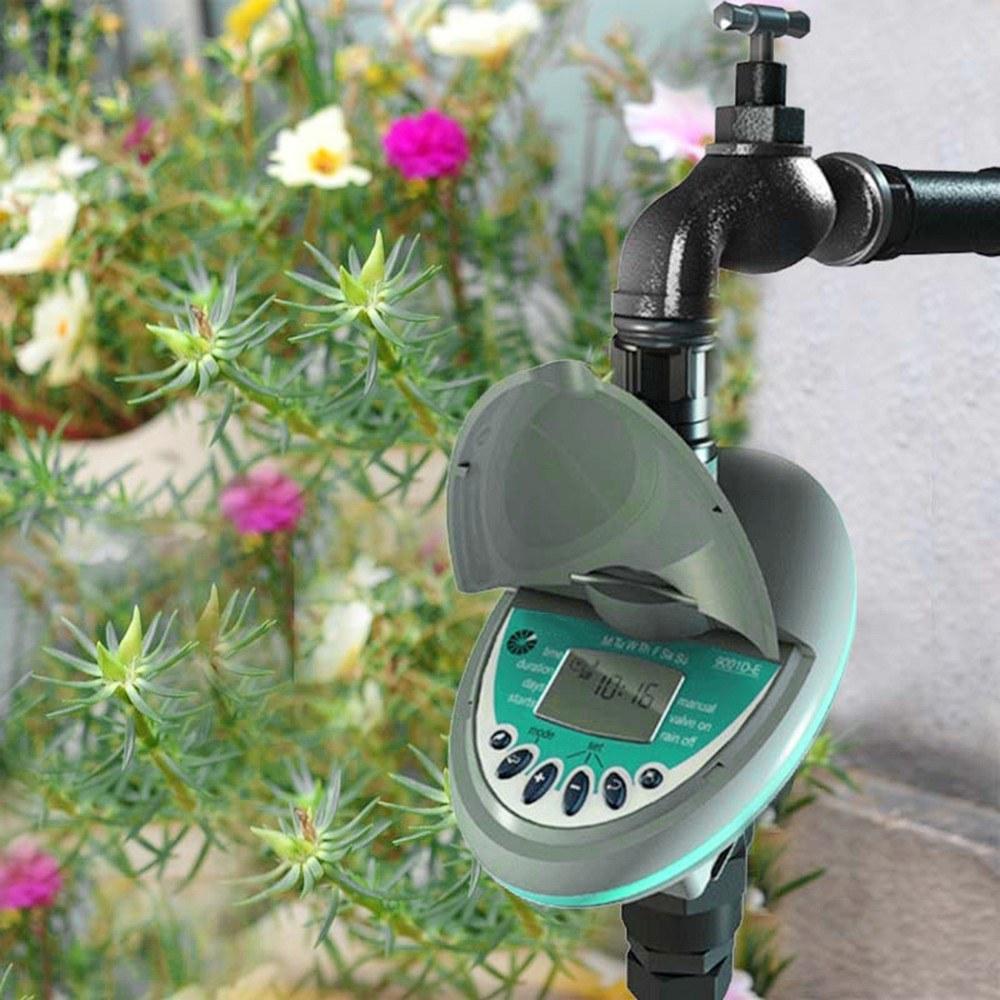 1x Watering Timer Automatic Irrigation Controller Electronic Device for Lawn