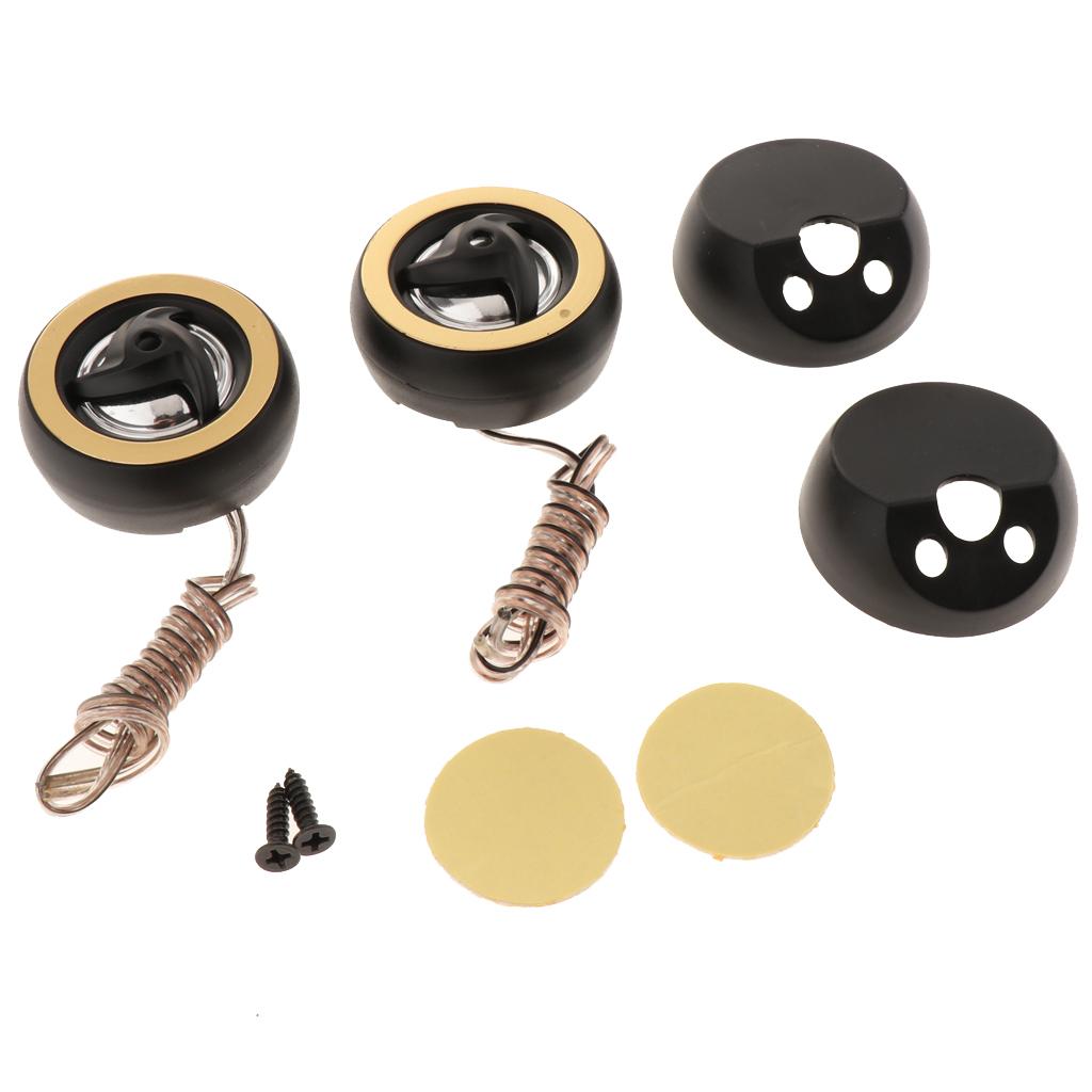 1 Pair of 25mm Car Silk Dome Tweeter Speakers Treble