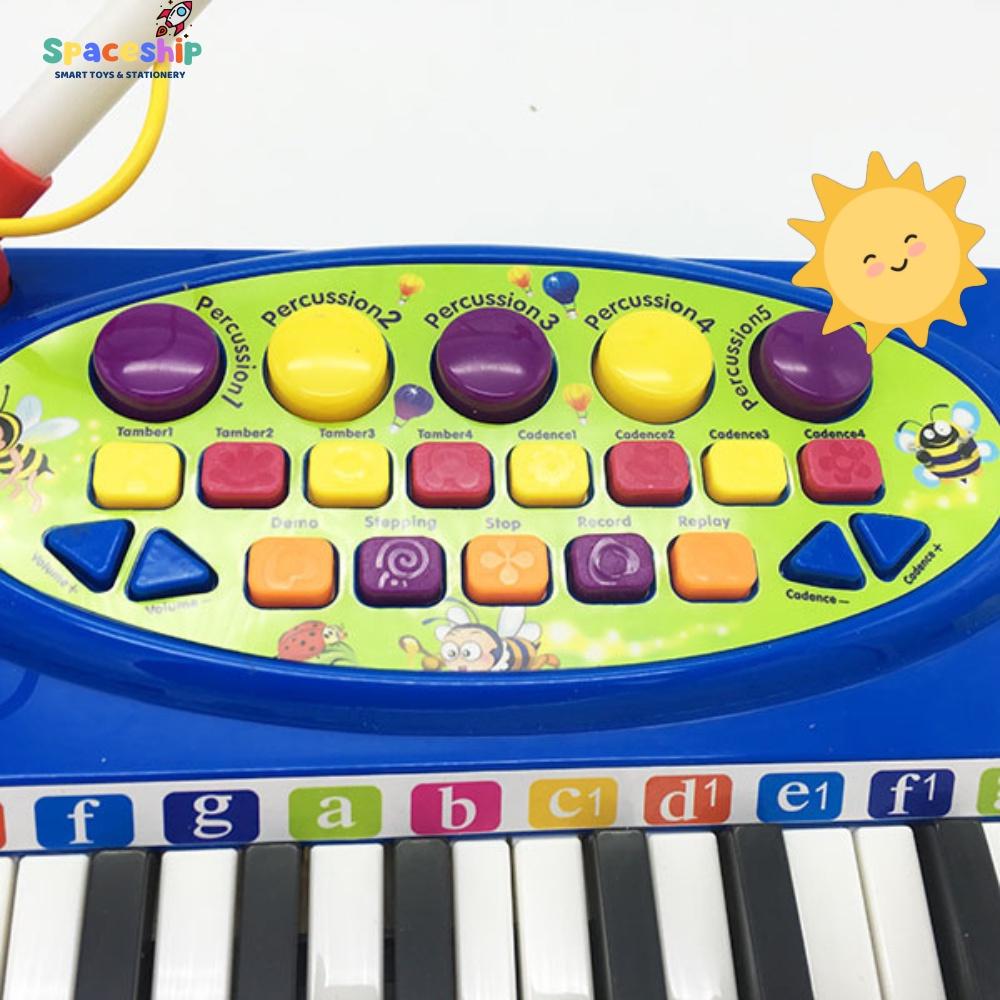 Đàn Organ 37 phím có Micro cho bé thỏa mãn đam mê âm nhạc
