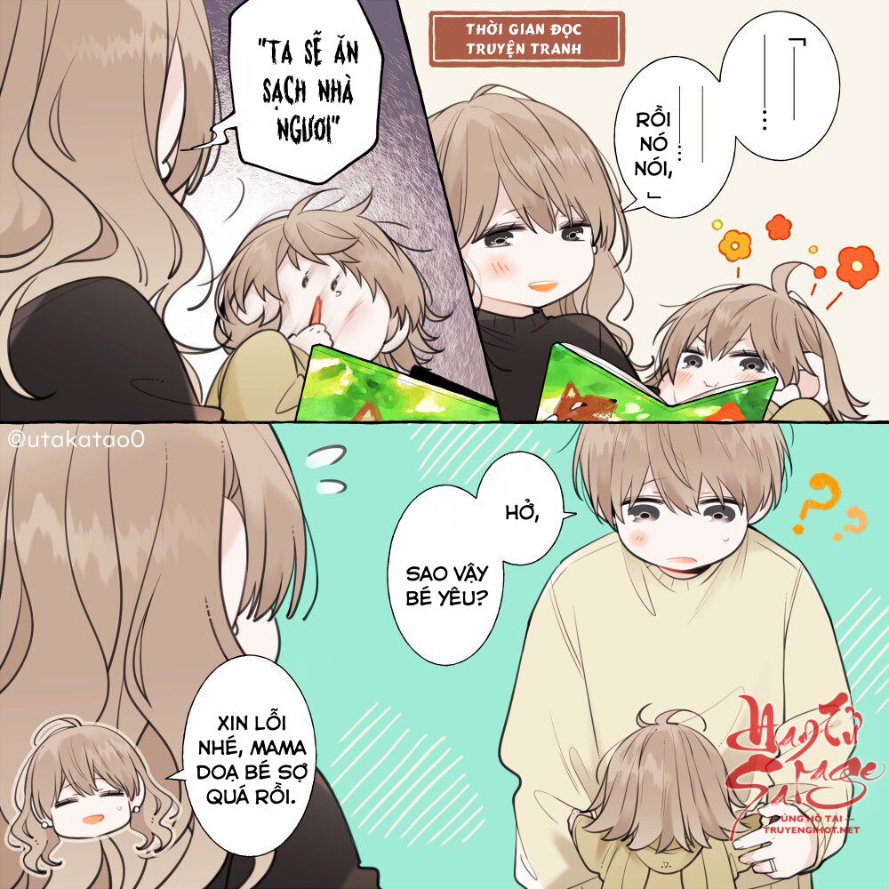 papa khi đi làm và khi ở nhà chapter 14 3