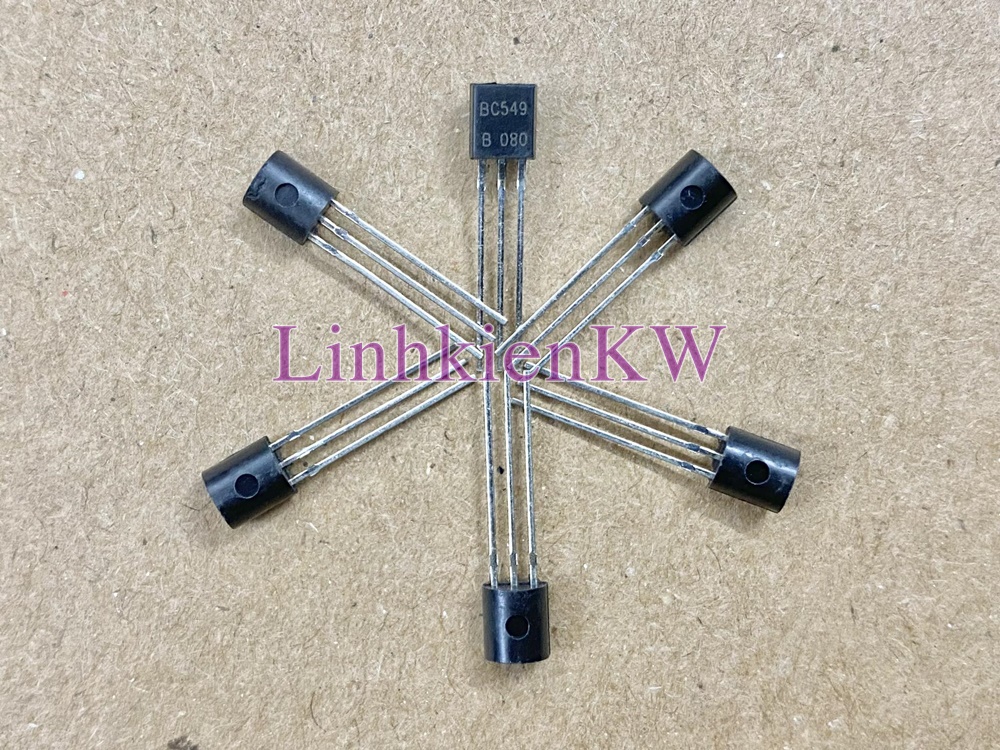 20 cái Transistor BC549 TO-92 PNP mới 100%