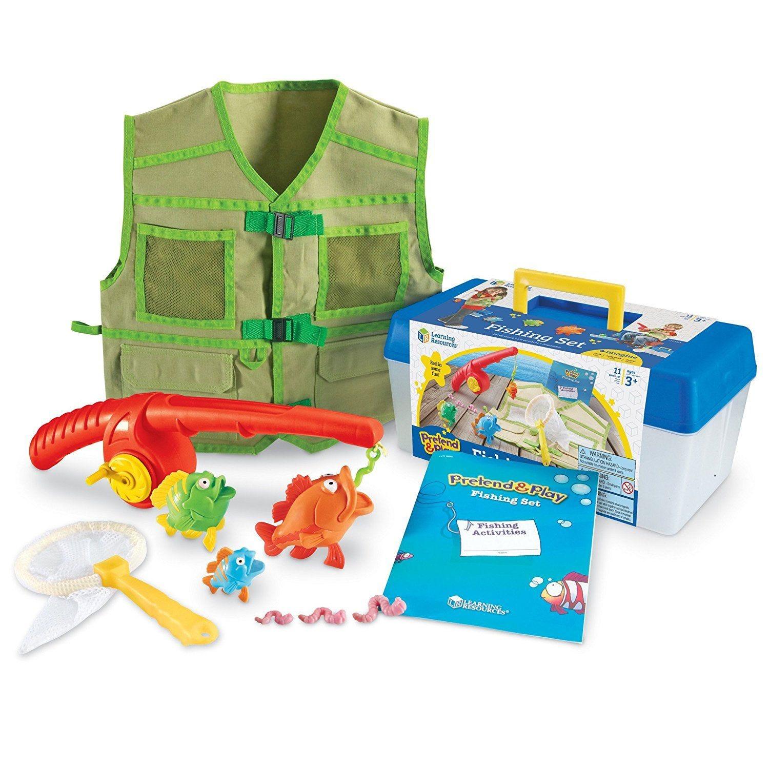 Learning Resources Bộ đồ chơi câu cá - Pretend &amp; Play Fishing Set