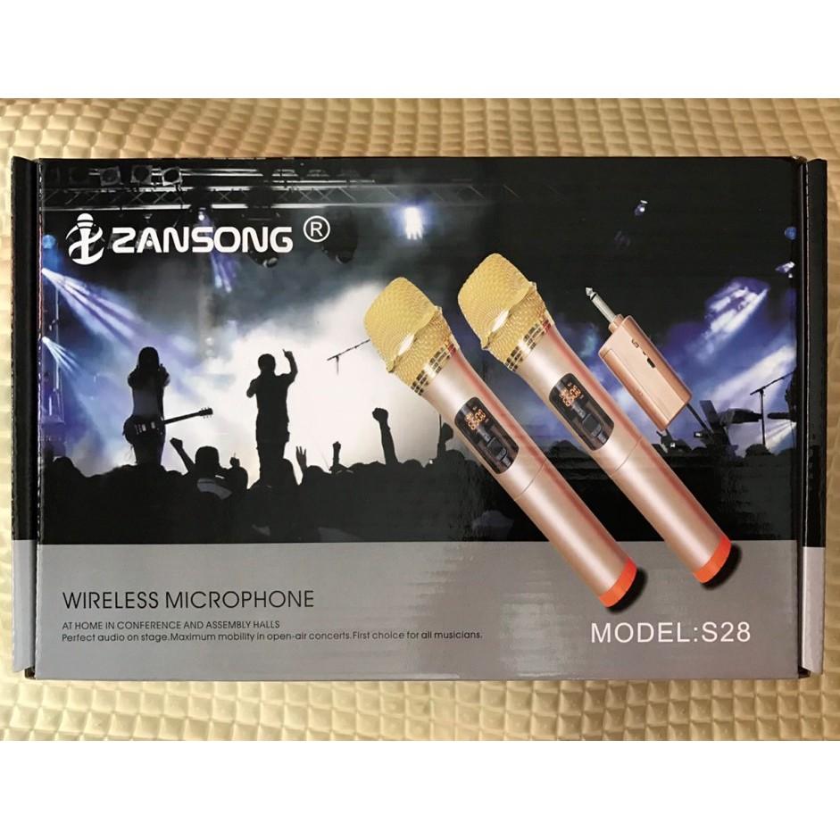 Micro Không Dây Đa Năng S28 - Bộ 2 mic