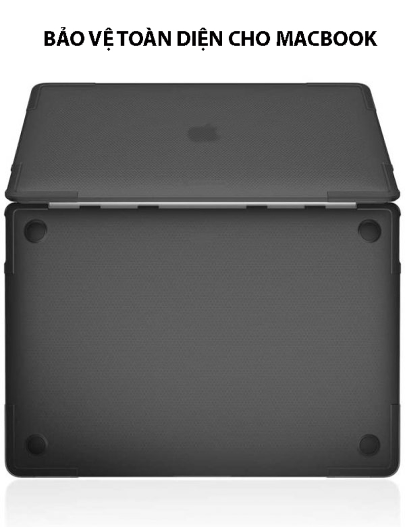 Ốp cao cấp chống sốc TOMTOC Hardshell Slim-B03-C02 dành cho Macbook Air 13 inch M1 2021 hàng chính hãng