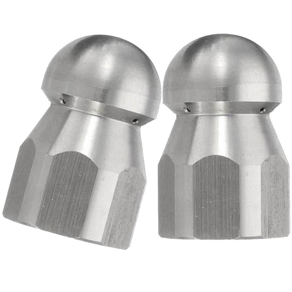 Áp Lực Thoát Nước Thông Cống Vệ Sinh Đường Ống Jetter Cổ Vòi Quay Đầu Tròn