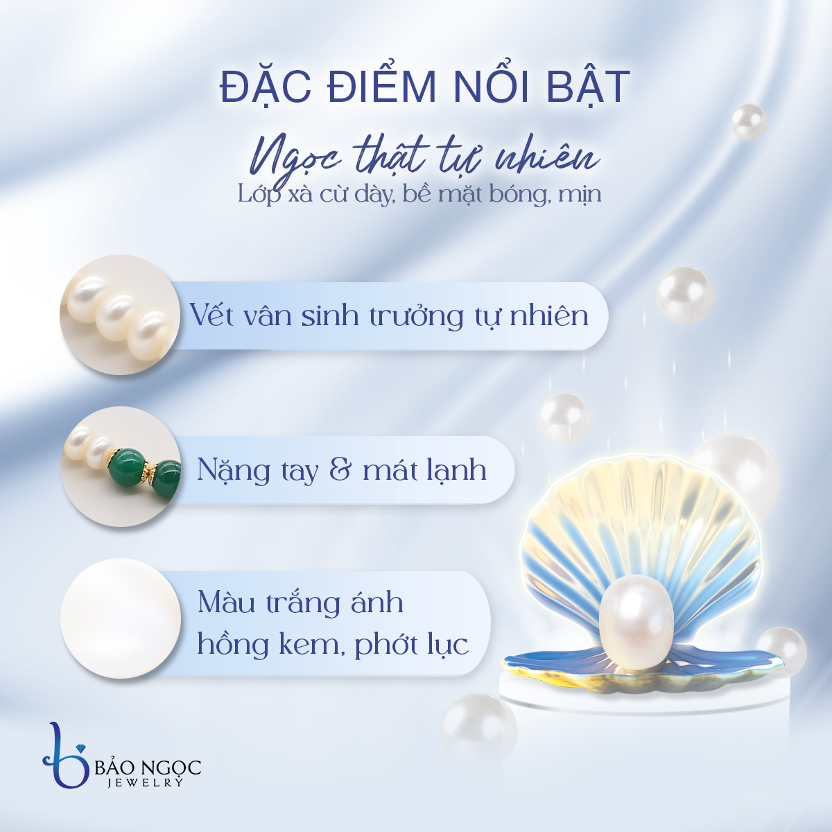 Chuỗi Ngọc Trai Nuôi Nước Ngọt Tự Nhiên Kết Hợp Đá Mã Não - DB1910 - Bảo Ngọc Jewelry