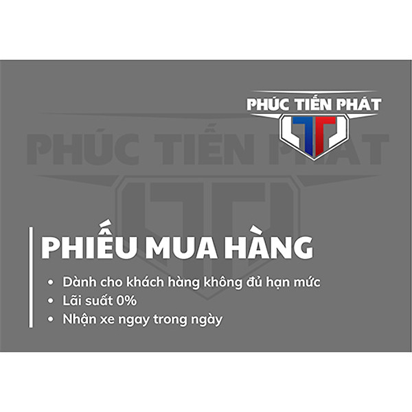 Phiếu Mua Xe Máy Yamaha Phúc Tiến Phát