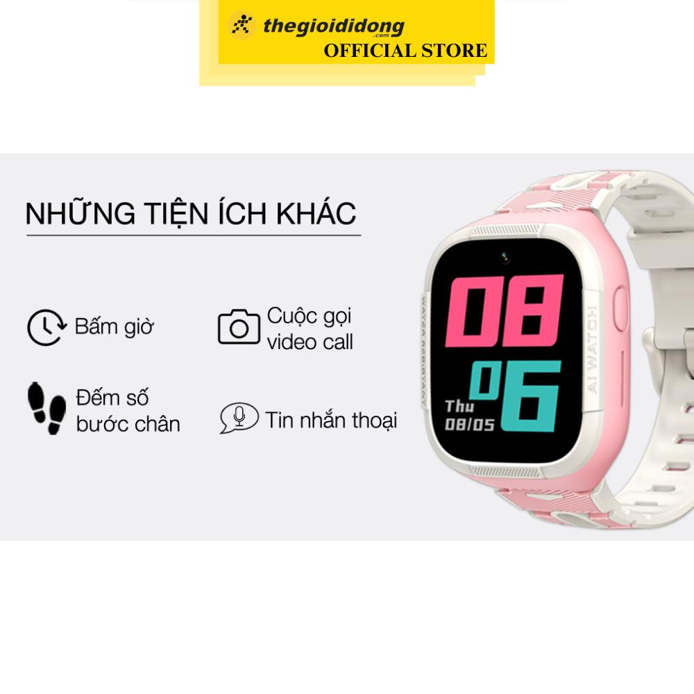 Đồng hồ định vị trẻ em Kidcare S6 4G 41.5mm - Hàng chính hãng - Hàng Chính Hãng