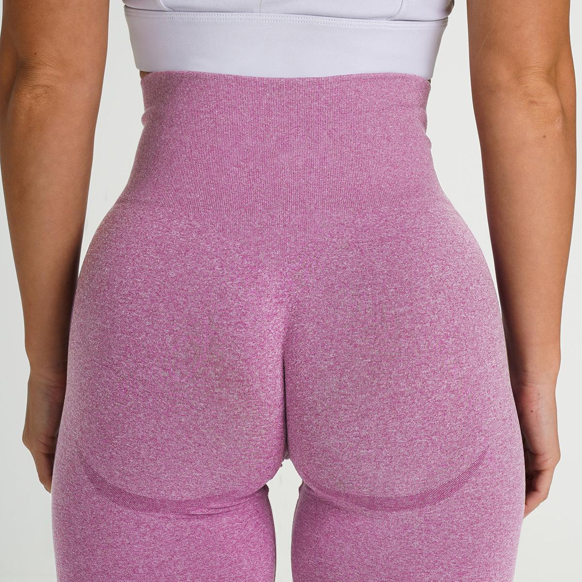 Peach mông tập thể dục quần legging nữ thể dục thể thao chặt chẽ chạy quần short quần ba điểm hông Color: S6206C07 Size: XS