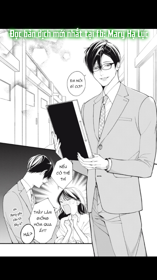 [18+] thầy ơi hãy ngã vào lòng em đi! chapter 8.1 4