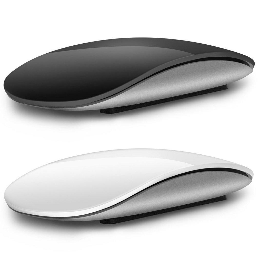 Bluetooth-Tương Thích Magic Mouse Im Lặng Sạc Laser Máy Tính Slim Thiết PC Chuột Cho Apple Macbook Microsoft