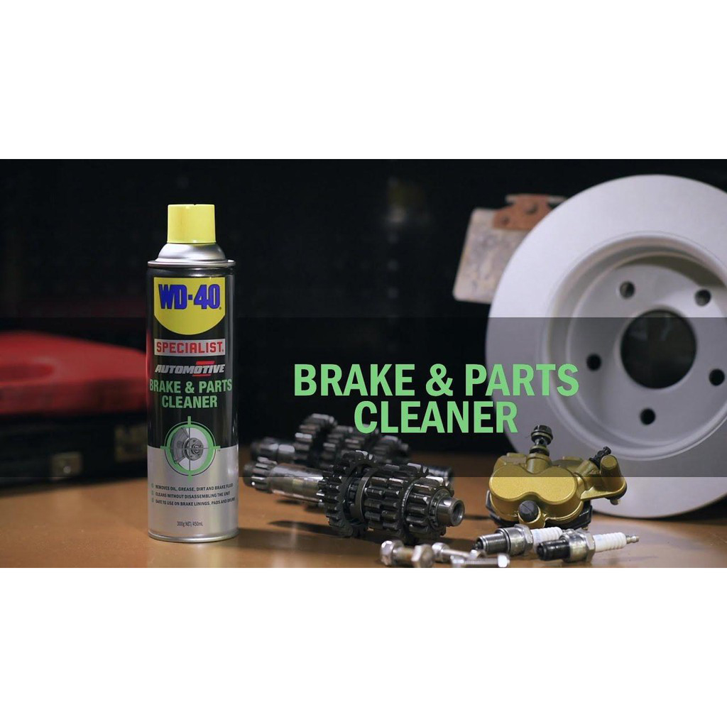 Chai Làm sạch cụm thắng/phanh WD-40 Brake &amp; Parts Cleaner 450ml