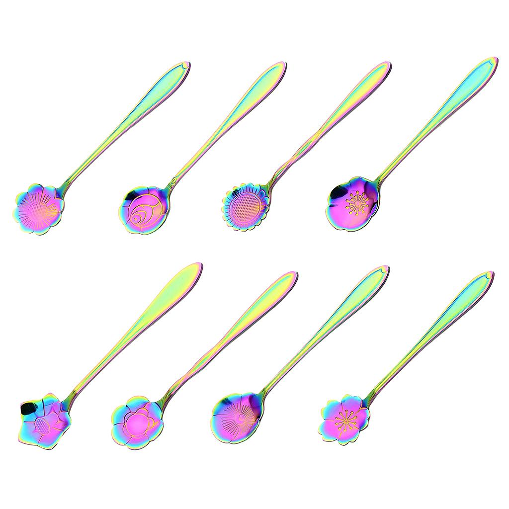 Teaspoon Bộ 8 Muỗng Cà Phê Không Gỉ