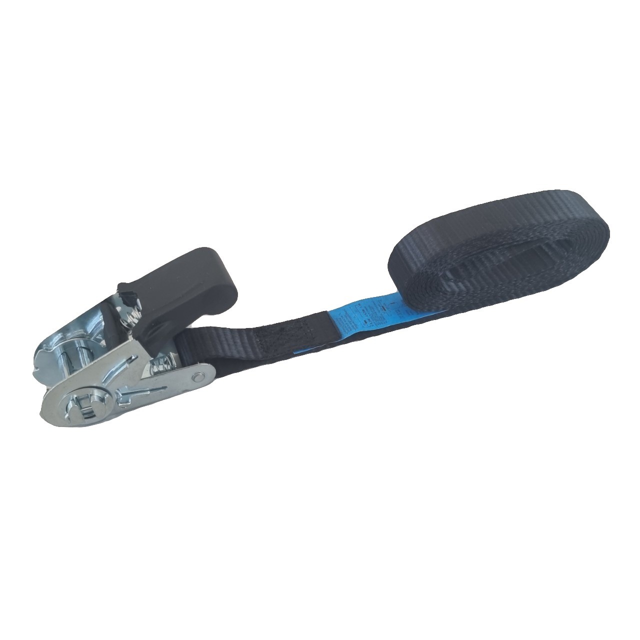 Dây chằng hàng Tăng đơ  Endless tupe, Dây Đen bóng cao cấp, rộng 25mm, chiều dài tùy chọn, tải trọng làm việc 600kg - 1200kg