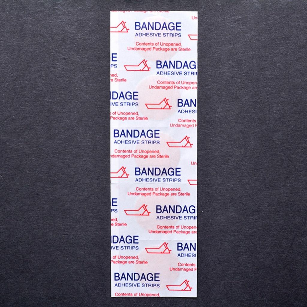 Set 100 miếng dán cấy chỉ tròn Bandage .Băng keo cá nhân tròn mini đa năng chống nước tiện dụng