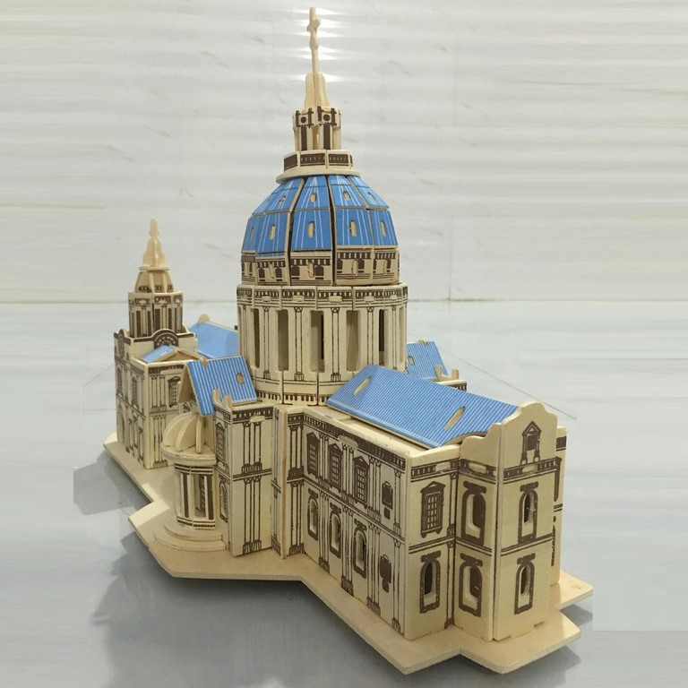 Đồ chơi lắp ráp gỗ 3D Mô hình Nhà thờ St Paul's