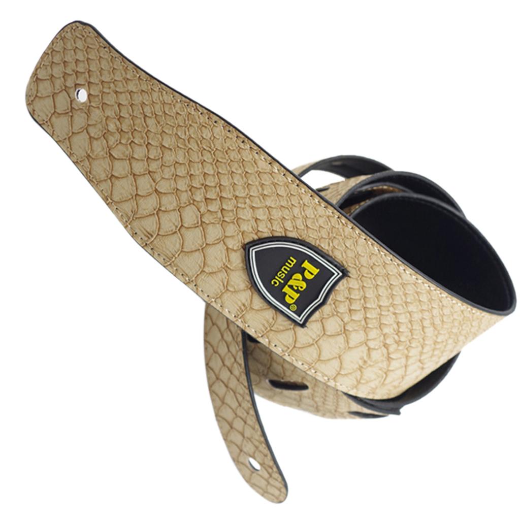 Durable PU Leather Strap Belt for Guitar Bass Musical Instrument Accessory
