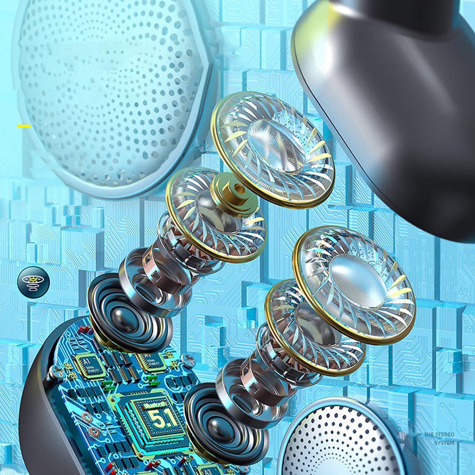 Wireless Earbuds V5.1 in Ear Noise Canceling with Charging Case