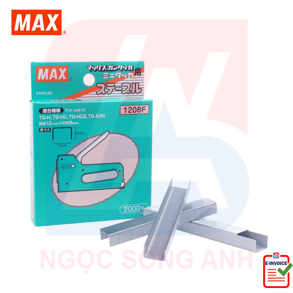 Ghim bấm gỗ Max 1208F