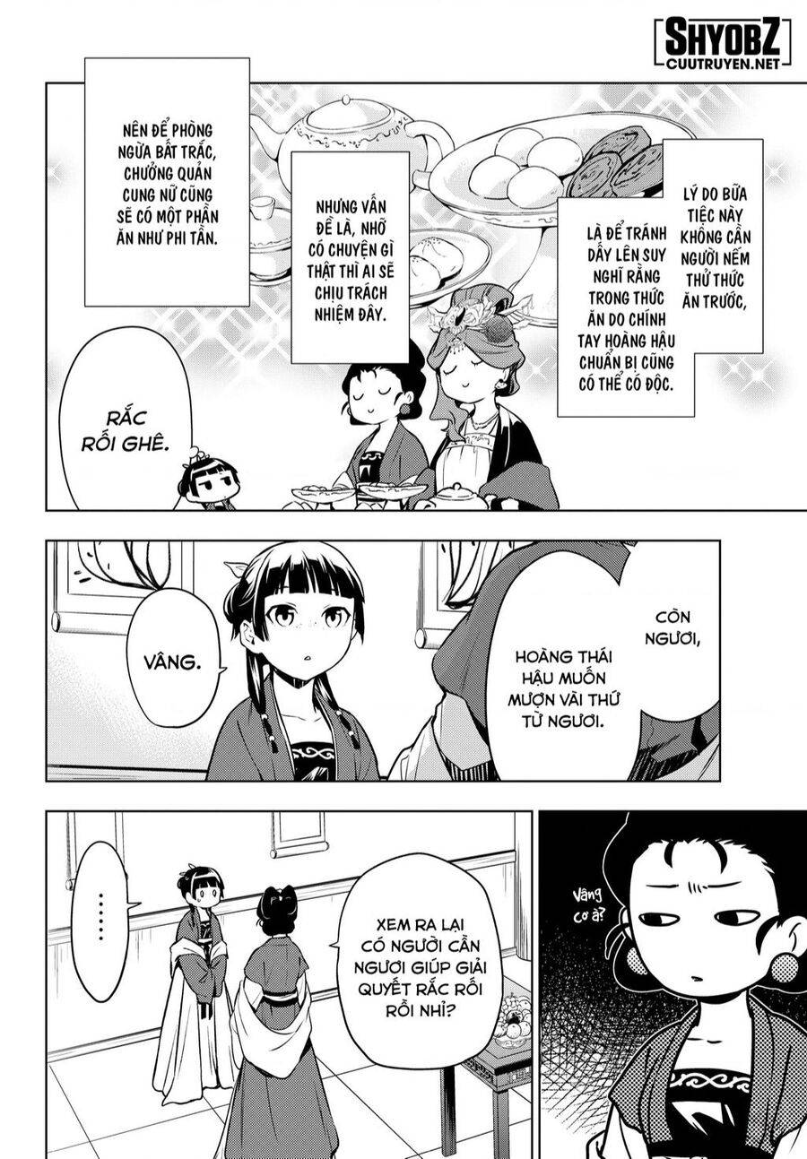Dược Sư Tự Sự - Nhật ký giải mã bí ẩn chốn Hậu cung của Maomao chapter 55.5 26