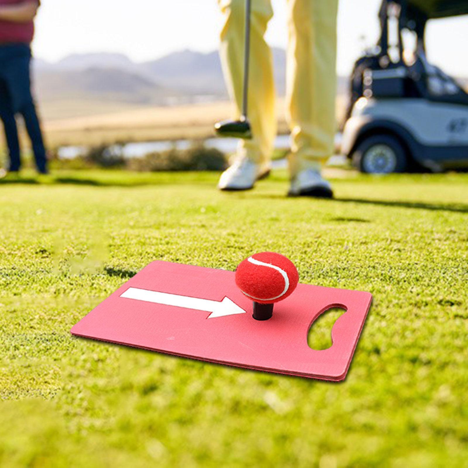 Golf Practice Training Aid Rug Trainer Golf Hitting Mat for Alignment Driving