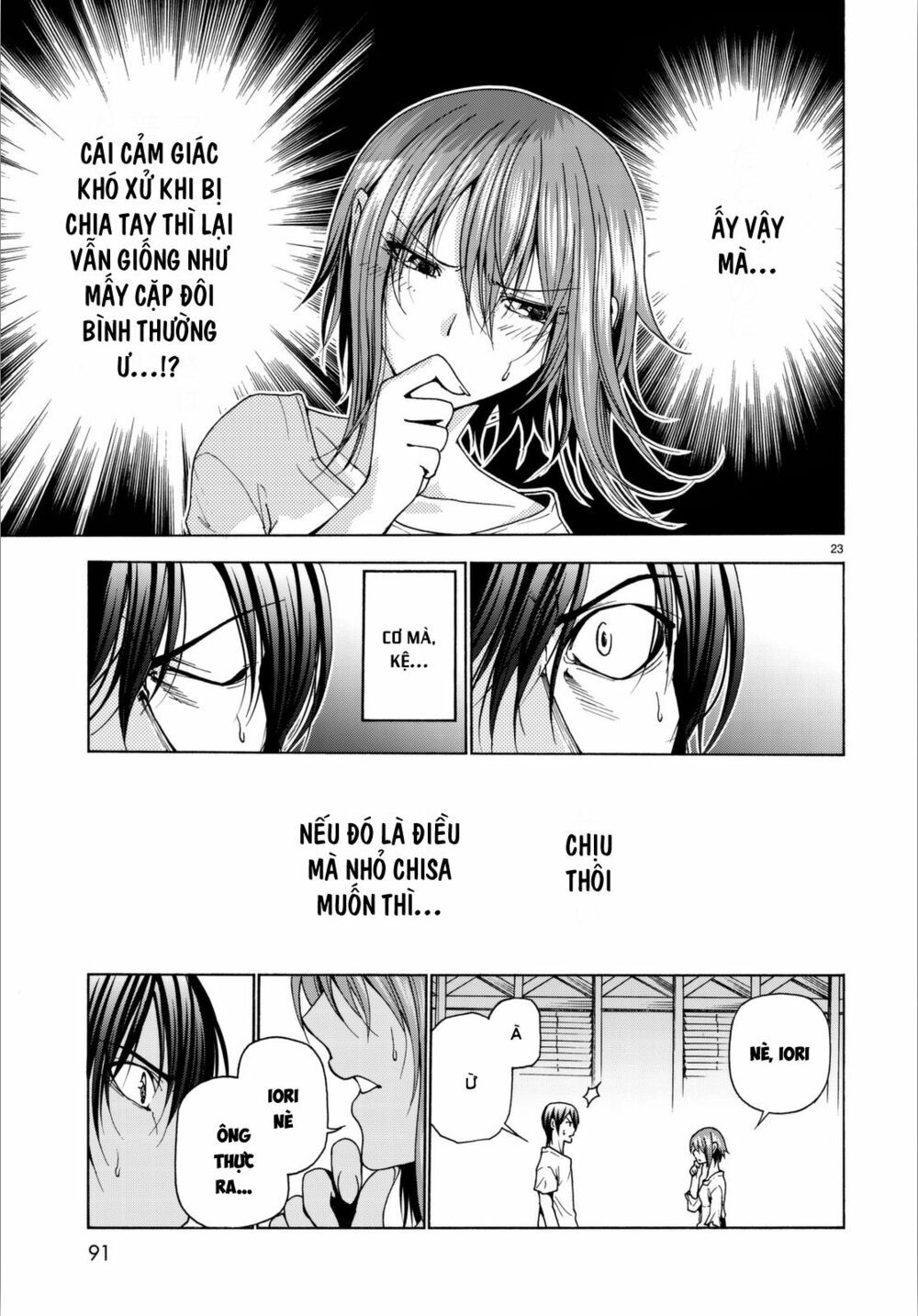 cô gái thích lặn - grand blue chapter 36 23