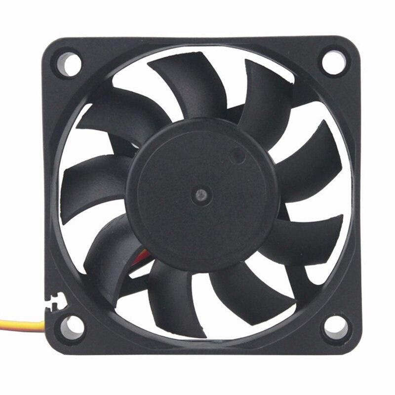 1 Quạt Tản Nhiệt Không Chổi Than Dc 12v 3pin 6015s 6cm 60mm 60x60 X 15mm