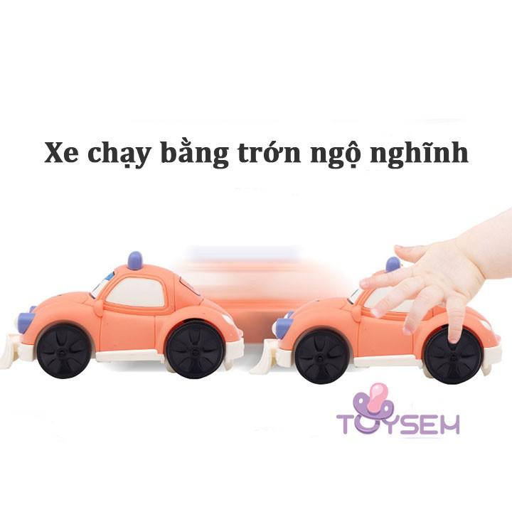 Đồ chơi trẻ em xe biến hình robot chạy trớN - Quà tặng sinh nhật cho bé