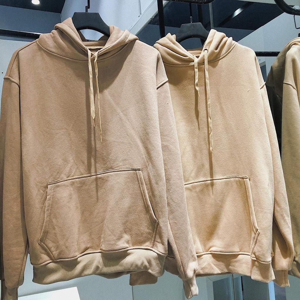 ÁO HOODIE TRƠN BASIC ĐỦ MÀU UNISEX