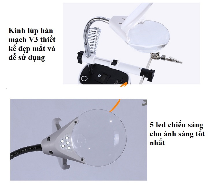 Kính lúp hàn mạch V3 MG16090C