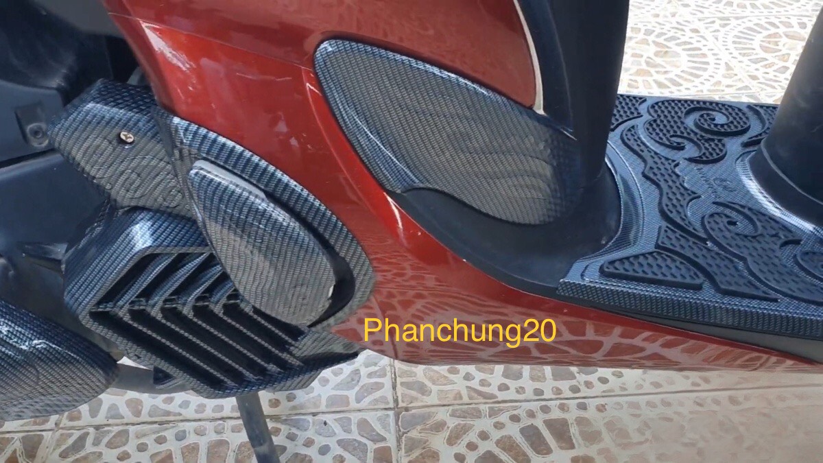 COMBO BỘ ỐP PHỤ KIỆN TRANG TRÍ DÙNG CHO ĐỜI XE SHMODE 2020 2021 2022 2023 CACBON